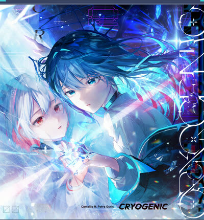 In Falsus — Cryogenic 재킷 아트 In Falsus Cryogenic 재킷 아트 — 데모 v0.3.0에서 추가된 Camellia ft. Petra Gurin의 곡 키 아트